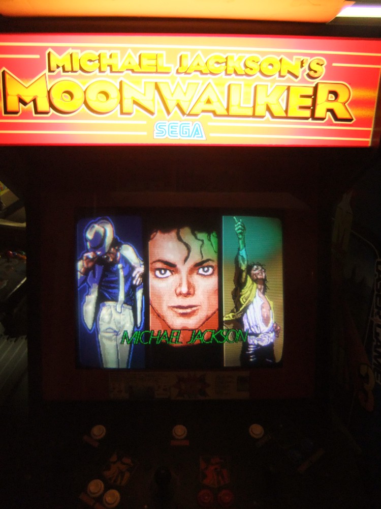 Michael Jackson's MoonWalker Dedicated Eastern, PA Coinop Videogame, Arcade, Pinball, EM